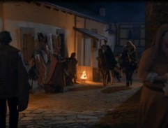 Příjezd k hostinci