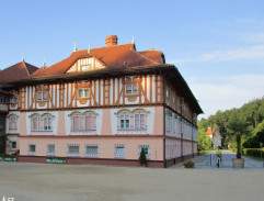 Příjezd do Luhačovic