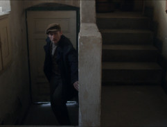 Ignác Straka na schodech