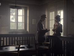 Katka na četnické stanici