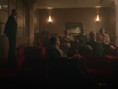 promítaní nového filmu