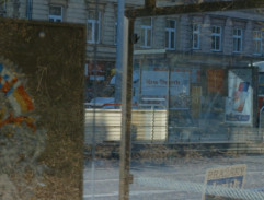 Autobusová zastávka v Praze