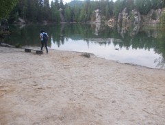 Pískovna - Ardšpašké skály