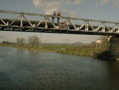 Štěpán a Eva na mostě