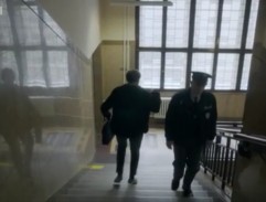 Tomáš na schodišti