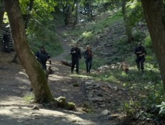 Prohledávání zříceniny