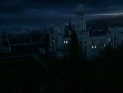 Letecký pohled na zámek