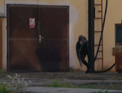 čerpacia stanica vo fabrike