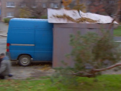 Likvidace autobusové zastávky