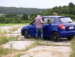 Pauza cestou na chalupu