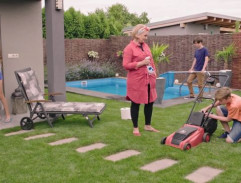 bazén u Zdena a Klaudie