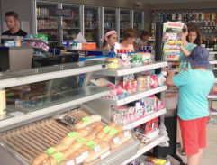 obchod na čerpacej stanici