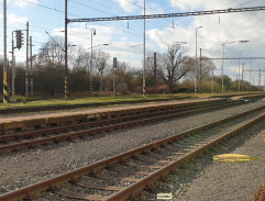 na stanici vo Vrbovciach