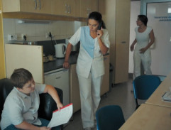 Denná miestnosť pre personál