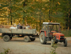 Traktor dorazil do cieľa