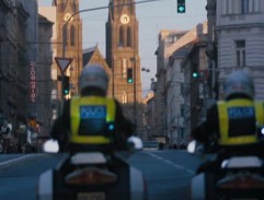 Londýnské ulice a kostel