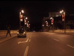 Peppe cvičí na ulici