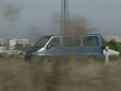 Dodávka s dělníky