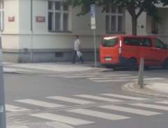 Radim Látal na přechodu