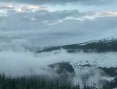 Zasněžené panorama