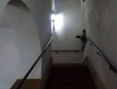 schodisko hotela Slovan