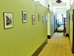 chodba v hoteli Slovan