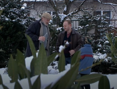 na záhrade u svokra