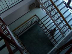 schodisko policajnej stanice