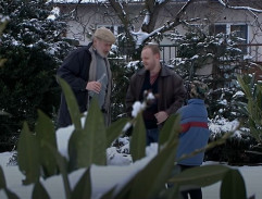 na záhrade u svokra