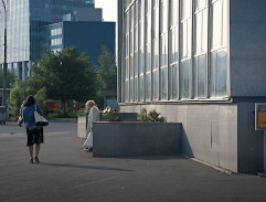 pred železničnou stanicou