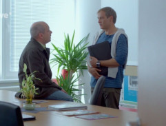 kancelária šéfa realitky