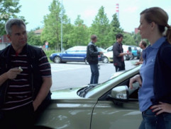 na stanovisku taxíkov