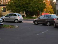 na stanovisku taxikov