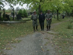 Na hřbitově v Ponětovicích