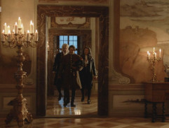 Hrabě Kinský koná