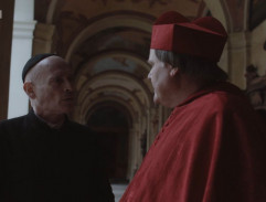 V klášterní chodbě