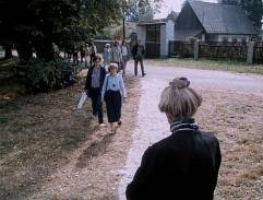 Před muzeem peří v Liptákově