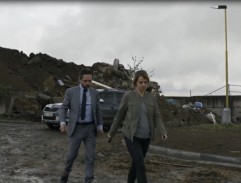 Před bourárnou masa