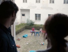 dvor azylového domu