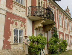 Za Bié Ocradé na balkoně