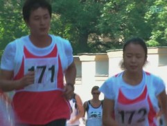 Maraton - hřbitovní zeď