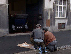 Vjezd do firmy Očko a syn