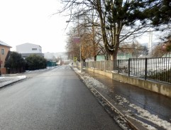 Místo přepadení poštovního vozu