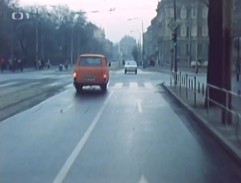 Jízda odcizeného poštovního vozu