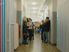 Chodba v škole