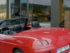 Žaneta na benzínce