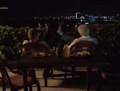 Zoli a Varga na balkóně