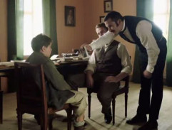 kancelária strážmajstra Černého.