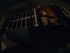 schodisko v tajnej chodbe