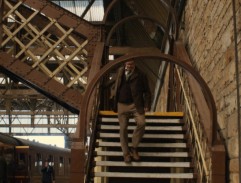 Schody na nádraží